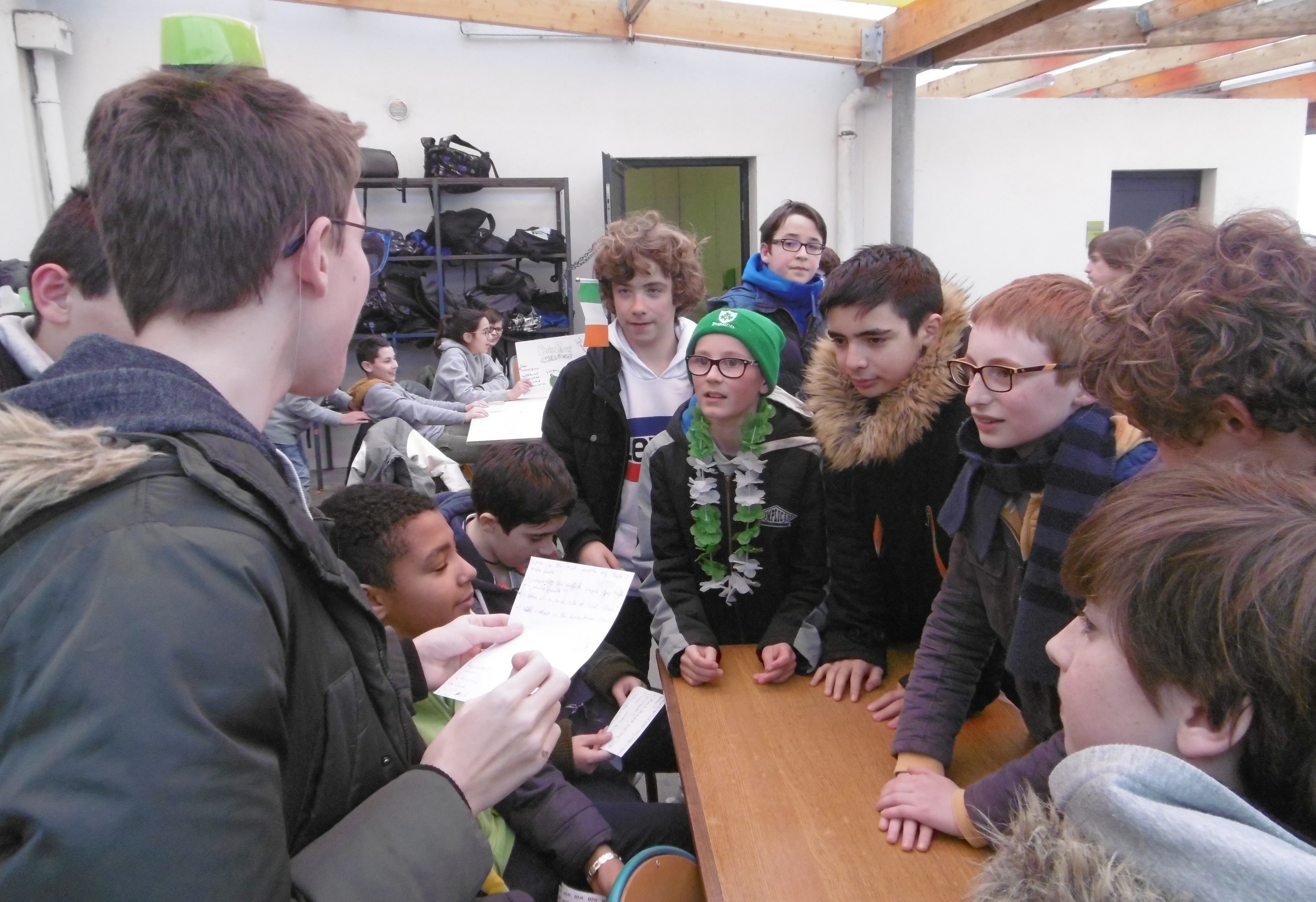 Célébration de Saint Patrick's Day